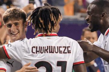 Milan venció al Real Madrid en amistoso