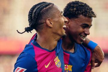 Barcelona aplastó por 7-0 a Real Valladolid y mantiene su invicto en Laliga
