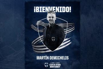 Martín Demichelis fue presentado como nuevo entrenador de Rayados de Monterrey
