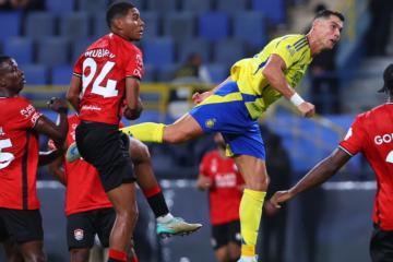 Con gol de Ronaldo, Al-Nassr igualó 1-1 con Al- Raed en el debut de la liga árabe