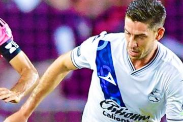 Santiago Ormeño ingresó en derrota de Puebla en la Leagues Cup