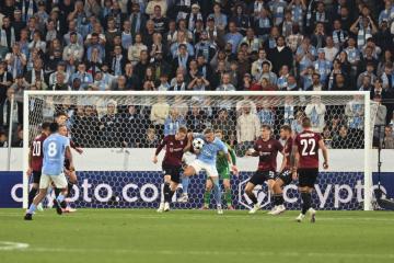 Peña jugó los noventa minutos en la Champions
