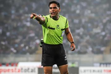 Bruno Pérez fue programado para partido de Copa Sudamericana