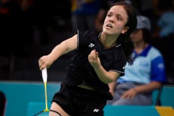 Giuliana Poveda cayó en su debut en parabádminton en París 2024