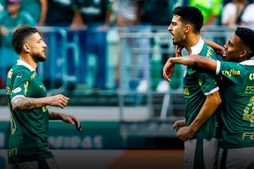Triunfo agónico: Palmeiras se impuso a Sao Paulo y se quedó con el ‘Choque-Rei’