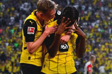 Dortmund arrancó Bundesliga con victoria sobre Frankfurt