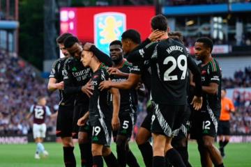 Arsenal derrotó 2-0 a Aston Villa en condición de visitante