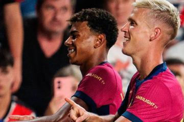 Barcelona derrotó al Rayo Vallecano