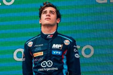 Argentino Franco Colapinto reemplazará a Sargeant en escudería Williams