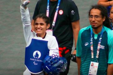 ¡Vamos Perú! Ángelica Espinoza aseguró medalla y va por el oro en París 2024