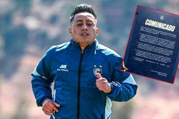 Cienciano emitió comunicado tras denuncia contra Christian Cueva