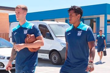 Con Tapia en lista, Leganés viajó para debut en La Liga
