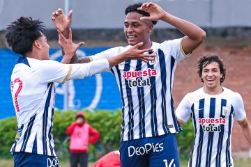 ¡'Potrillos' se pasearon! Alianza Lima goleó 4-0 a Cienciano en Reservas