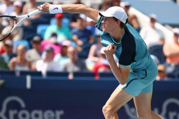 Sinner avanzó a semifinales en Masters 1000 de Cincinnati