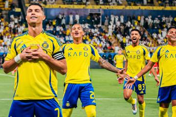 Al Nassr venció a Al-Wahda y recortó distancias en la liga saudí