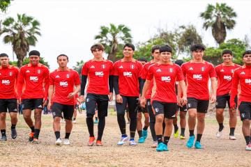 Selección peruana U15 se sigue preparando para Sudamericano en Bolivia