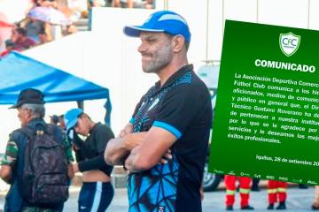 ¡Le bajaron el pulgar! Gustavo Roverano fue destituido en Comerciantes FC