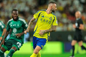 Al Nassr rescató agónico empate ante Al-Ahli por la liga saudí
