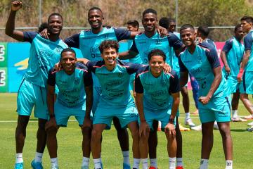 Ecuador entrenó en Quito pensando en Perú
