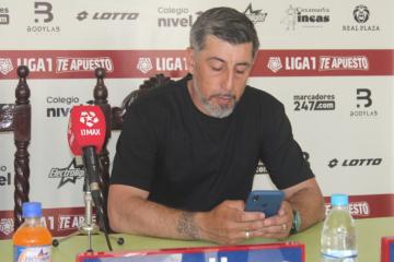 Díaz: "Me alegra como entrenador haber participado en el retorno de Christian al fútbol peruano"