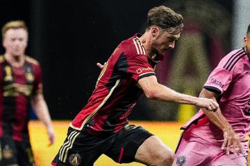 Abram fue suplente en el empate de Atlanta United ante Inter Miami