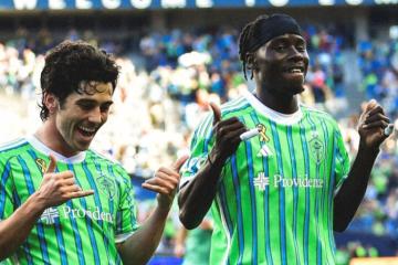 Sin Ruidiaz, Seattle Sounders venció por 2-0 a Sporting Kansas City