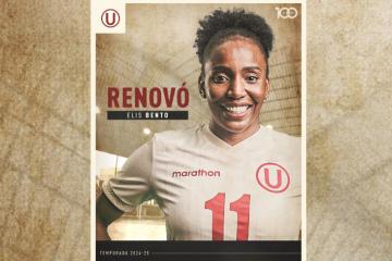 Elis Bento renovó con Universitario para disputar la Liga Nacional Superior de Vóley