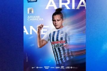 Alianza Lima presentó a la brasileña Ariane Cabrera para disputar la Copa Libertadores