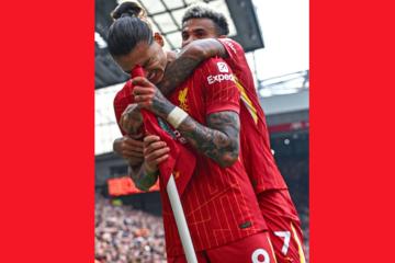 Darwin Núñez rompe su racha tras anotar al Bournemouth