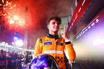 Lando Norris ganó el Gran Premio de Singapur