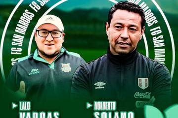 ¡Sorpresa! Nolberto Solano es nuevo entrenador de FC San Marcos de la Liga 2