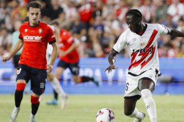 Rayo Vallecano le dio vuelta al Osasuna