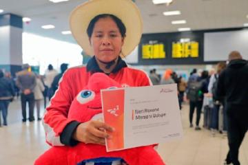 Paratleta Neri Mamani, quien hizo récord nacional en París 2024, volvió al Perú