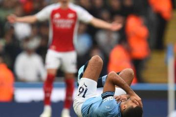 'Pep' Guardiola confirmó que Rodri se perderá toda la temporada