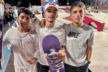 Equipo peruano de skateboarding se metió a cuartos de final de los World Skate Games 2024