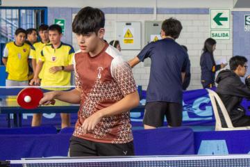 Torneo de tenis de mesa de Adecore arrancó de la mejor manera