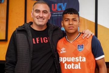 Vásquez: "Tomo este debut con mucha responsabilidad, agradezco al comando técnico que me dio la confianza"