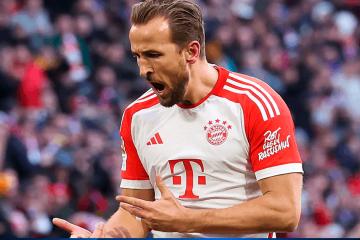 Harry Kane está fuera de peligro tras salir goleado en el partido con Eintracht Frankfurt