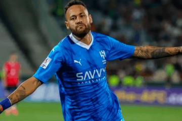Neymar Jr. confirmó su vuelta en el choque entre Al-Hilal y Al-Ain