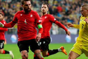 Ucrania venció por 1-0 a Georgia por la Nations League