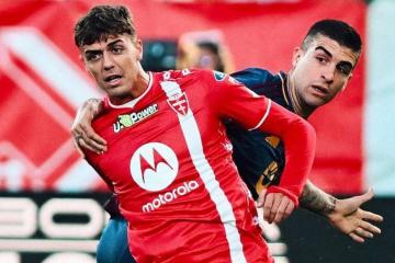 ¡No sabe ganar fuera de casa! AS Roma igualó con Monza por Serie A