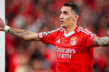 Benfica goleó por 4-0 al Atlético de Madrid en la Champions League