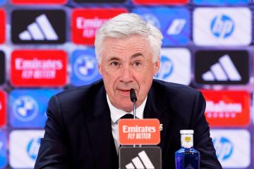 Ancelotti: “En el Clásico es difícil elegir un favorito antes”