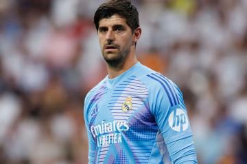 Courtois será baja en el Real Madrid