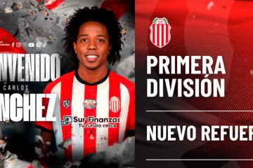 Carlos Sánchez fue anunciado como nuevo jugador de Barracas Central