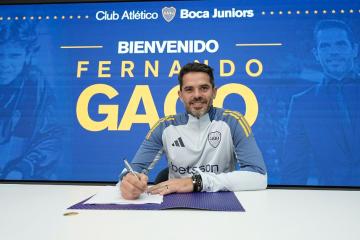 Boca Juniors oficializó a Gago como su nuevo técnico