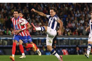 Atlético de Madrid empató 1-1 con Real Sociedad y no le pierde pisada a Real Madrid y Barcelona