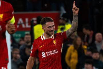Liverpool ganó en casa ante Bolonia