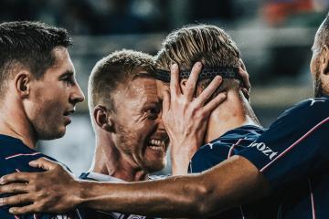 Con Peña de titular, Malmö ganó en la Europa League