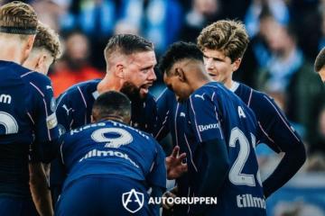 Sin Peña por suspensión, Malmo FF empató 1-1 por la liga sueca